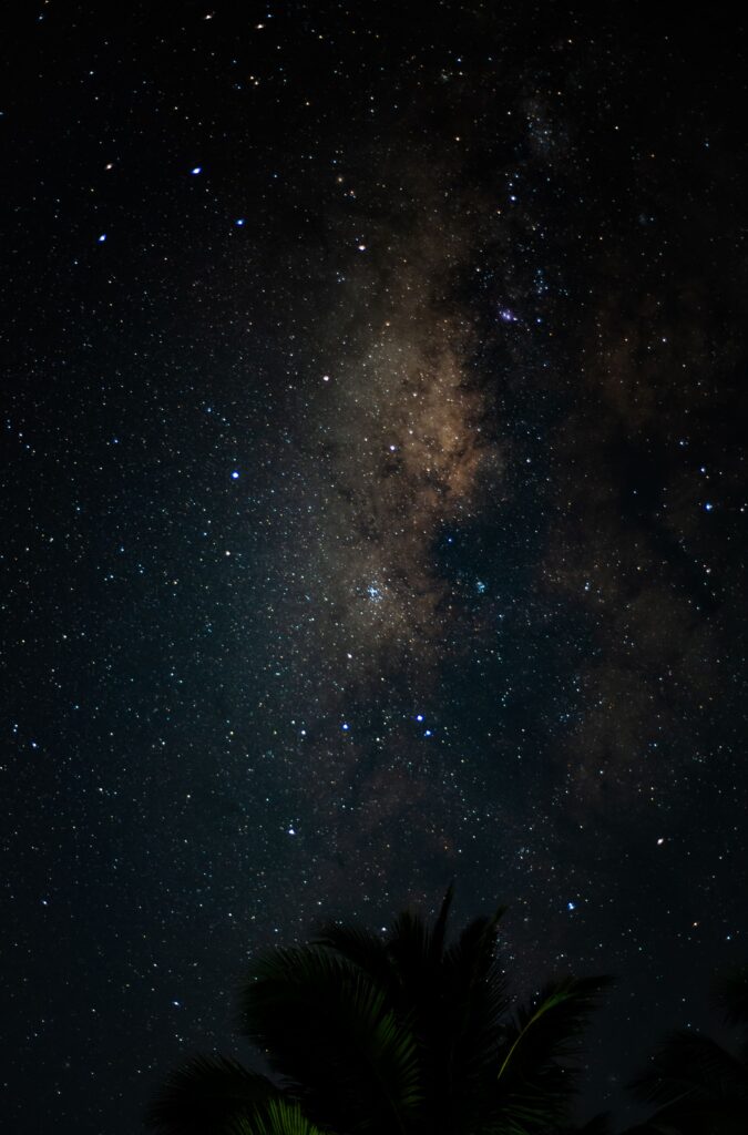 満天の星空と天の川